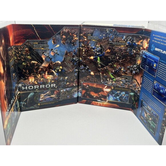 StarCraft 2 II : Wings of Liberty (Windows PC, 2010) Complete in Box CIB Used - Picture 6 of 10